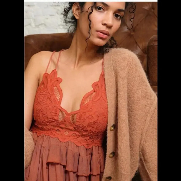 NWT Free People Adella Winding Road Cami Tank Top Size XS - Picture 3 of 13